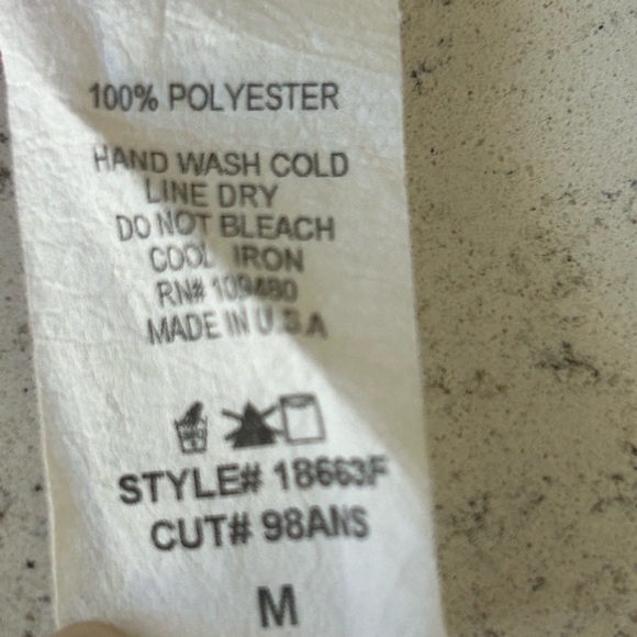 90s Charlotte Russe Red Bell Sleeves Top Medium Y2K Grunge Vintage Indie - Picture 8 of 8